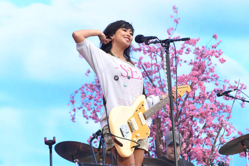 Beabadoobee performing at British Summertime 2025