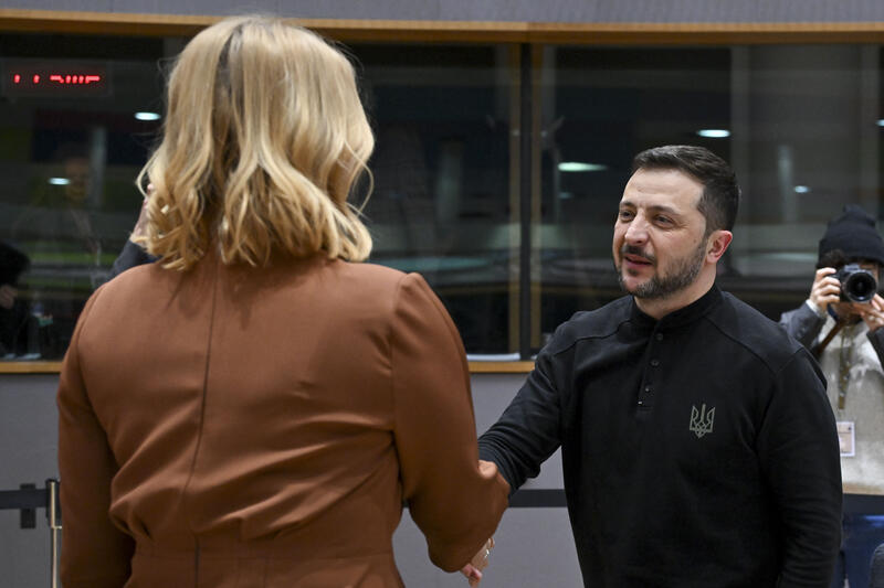 Volodymyr ZELENSKYY in Brussles