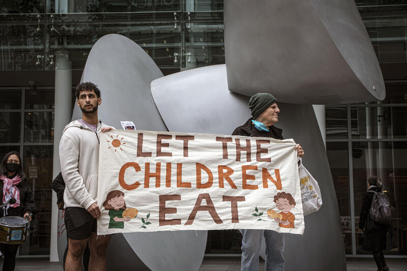 Pro-Palestine Protest At BlackRock Offices