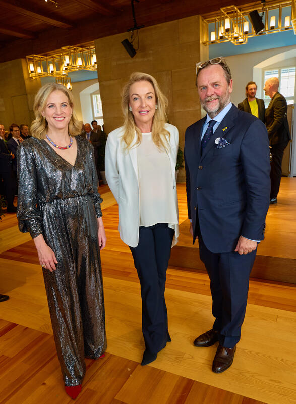 BM Meinl-Reisinger & StS Schellhorn | Salzburger Festspielempfang - Festspiele Salzburg 2025