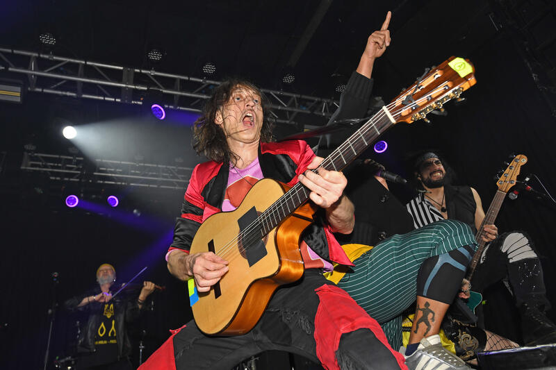 Gogol Bordello performing at Electric Ballroom in London