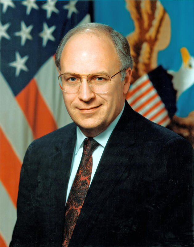 Secretary of Defense Dick Cheney