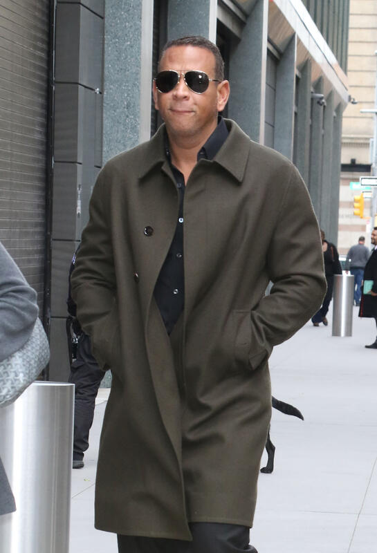 Alex Rodriguez seen at The View