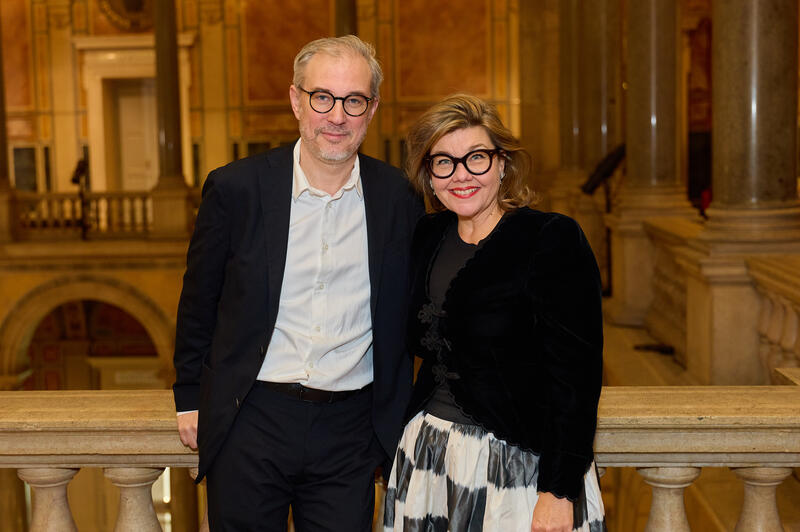 Künstler*innendinner in die MAK Säulenhalle 