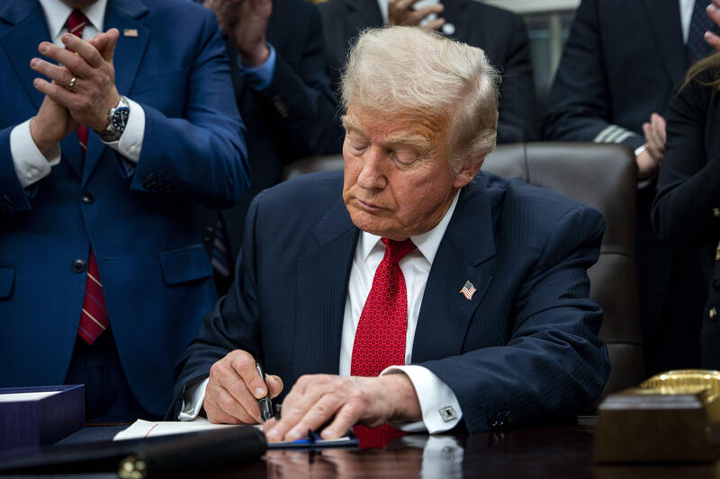 President Trump Signs Funding Bill To Reopen The Federal Government