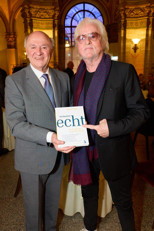 Buchpräsentation " Verlässlich Echt " im Palais Ferstel, 