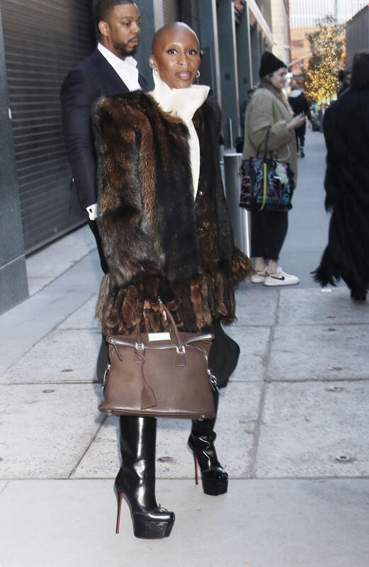 Cynthia Erivo in NYC