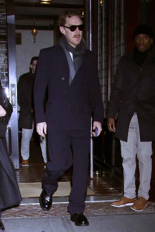 Benedict Cumberbatch seen In NYC