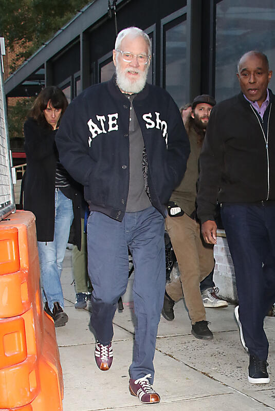 David Letterman Seen In NYC