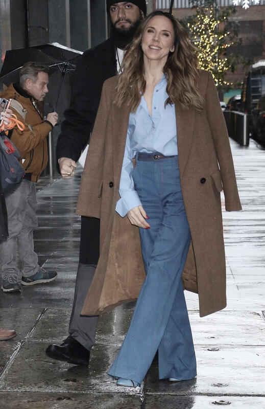 Melanie C seen at Good Morning America