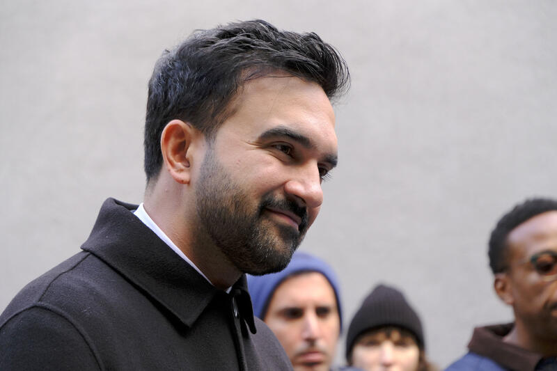 Zohran Mamdani Visits Food Bank and Community Center in The Bronx