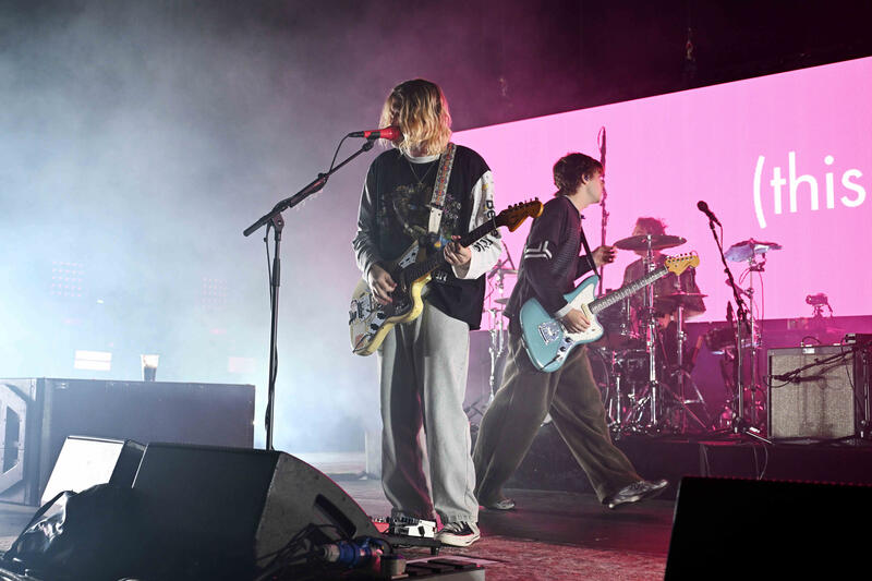 Royel Otis performing at Brixton Academy