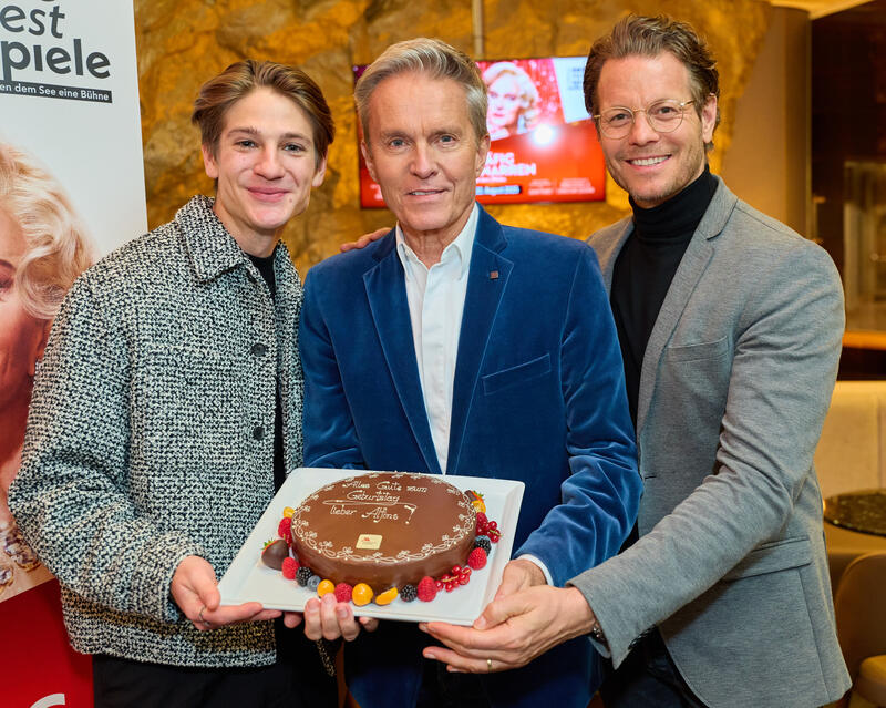 Pressegespräch zur Seefestspiele Mörbisch  Produktion „Ein Käfig voller Narren“ im Hotel Marriott Wien