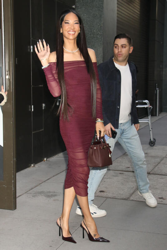 Kimora Lee Simmons seen at The Tamron Hall Show