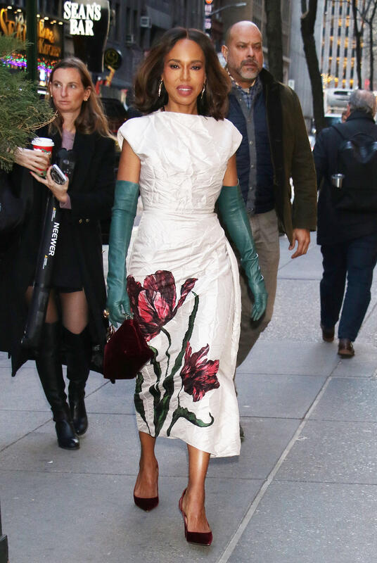 Kerry Washington seen at NBC's Today Show