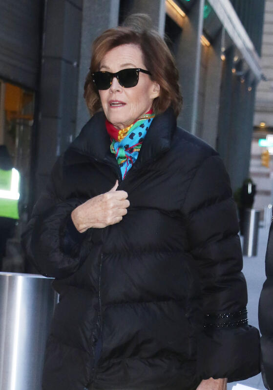 Sigourney Weaver seen at Good Morning America