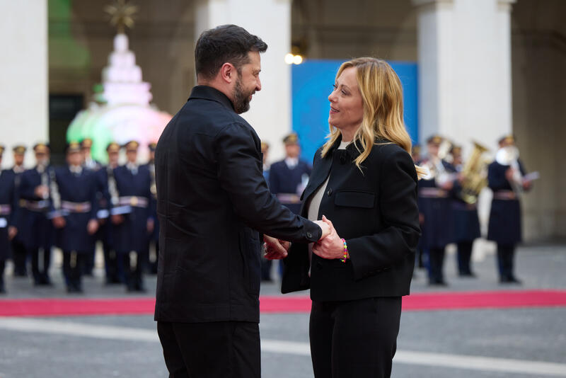 Working Visit of the President of Ukraine to the Italy