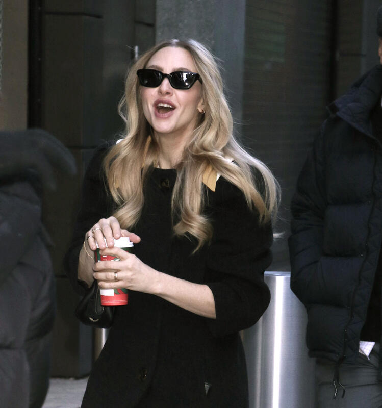 Amanda Seyfried on Good Morning America