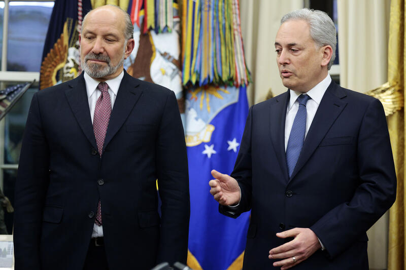 Trump at signing ceremony in the Oval Office