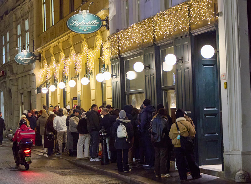 Massentourismus in Wien