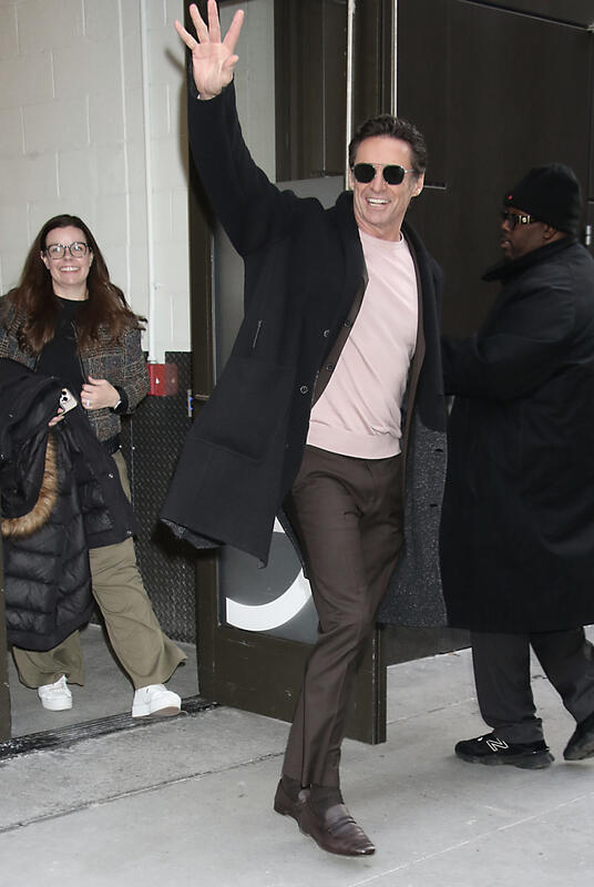 Hugh Jackman Seen At The View