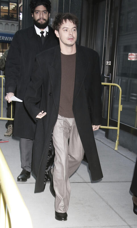 Cast of Marty Supreme at GMA