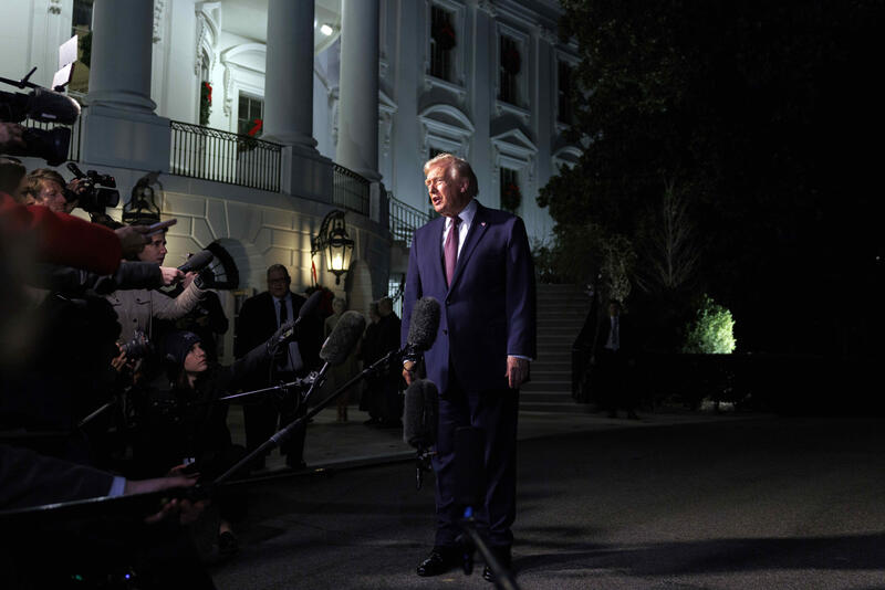 Trump Departs for Mar-a-Lago