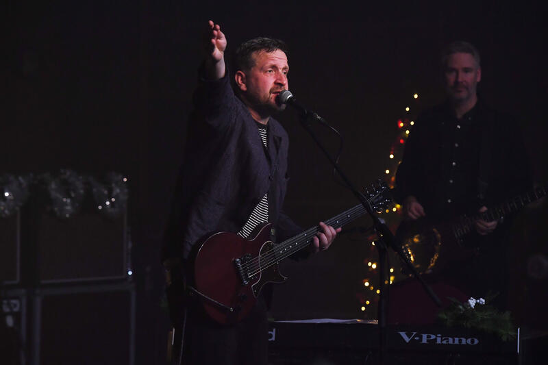 The Futureheads performing at EartH in London