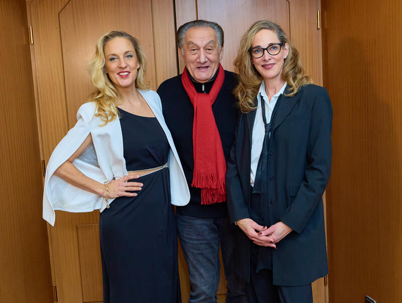  Premiere von "Illusionen - 100 Jahre Hildegard Knef " im Akzent Theater