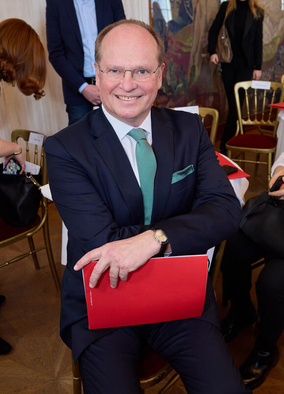 Pressegespräch ( Pressekonferenz ) zum Opernball 2025