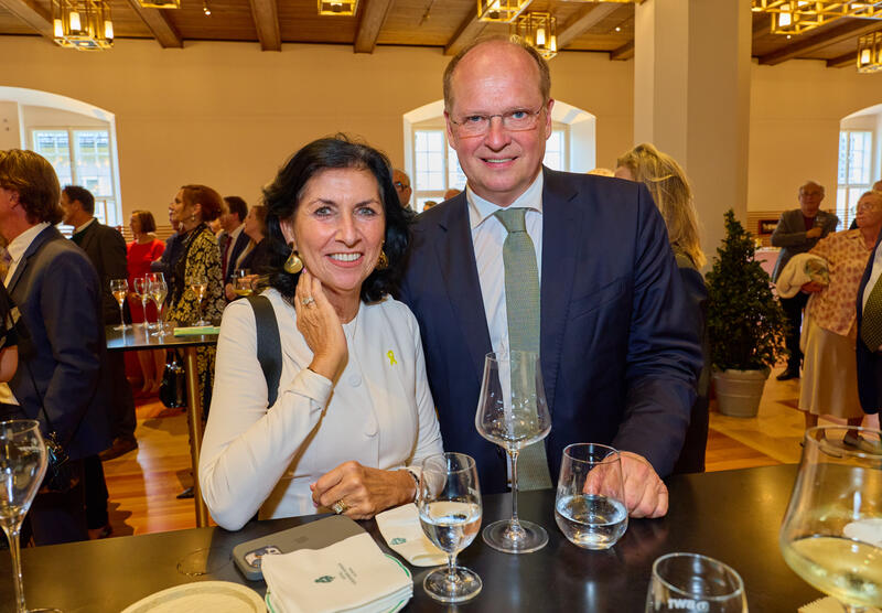 BM Meinl-Reisinger & StS Schellhorn | Salzburger Festspielempfang - Festspiele Salzburg 2025