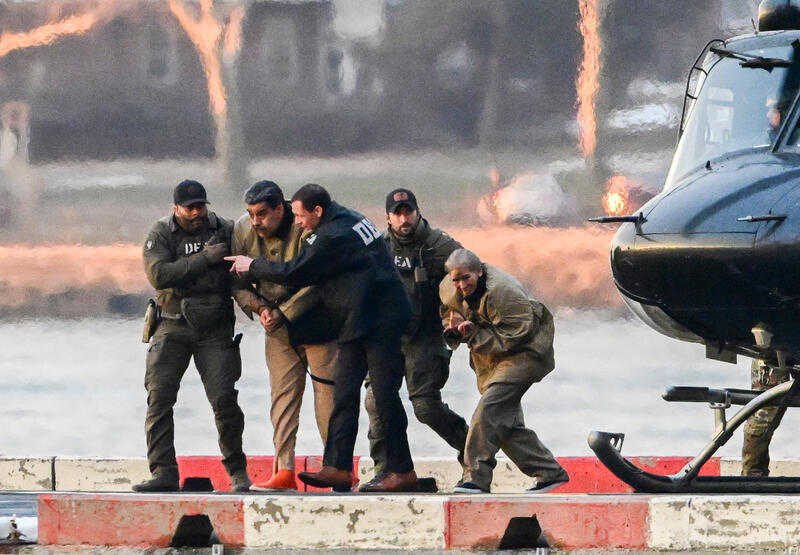 Maduro Arrival in Manhattan