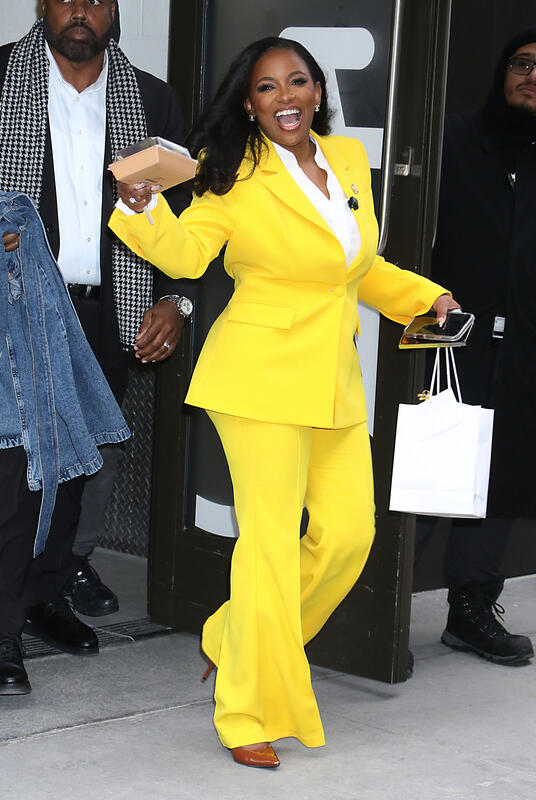 Jasmine Crockett seen at The View