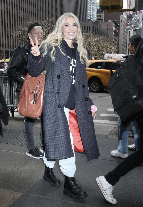 Willa Ford seen at NBC's Today Show