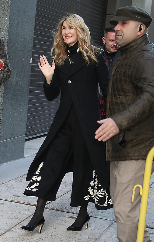 Laura Dern seen at Live with Kelly and Mark
