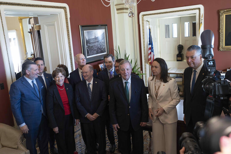 María Corina Machado Visits US Capitol