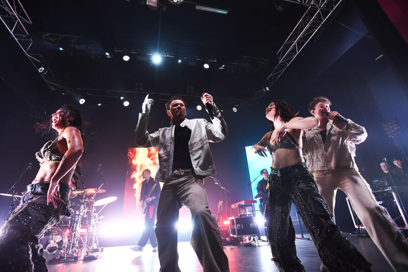 Marcus & Martinus performing at Shepherd’s Bush Empire