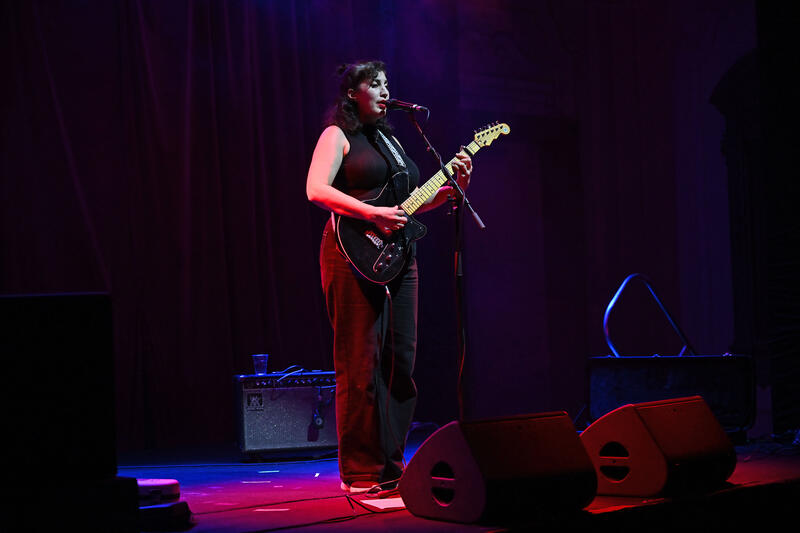 Tenderness performing at Bush Hall in London