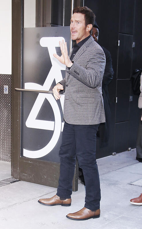 Chris Pratt at Good Morning America