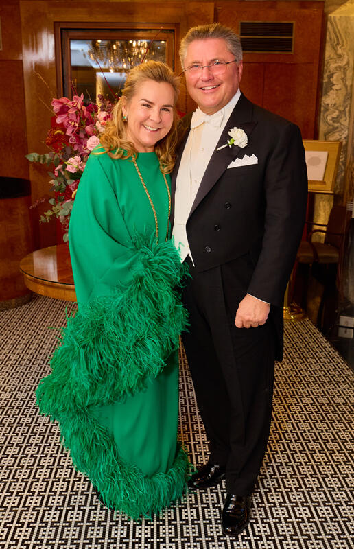 Vor dem 83. Philharmonikerball 2025 im Hotel Imperial 