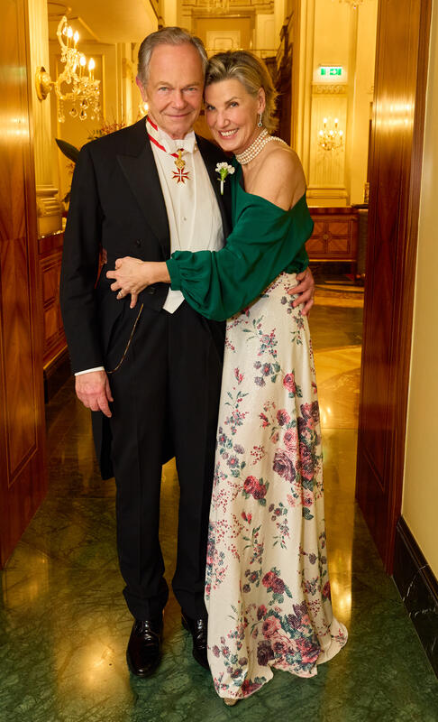 Vor dem 83. Philharmonikerball 2025 im Hotel Imperial 