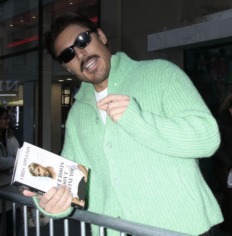 Chris Appleton seen at NBC's Today Show