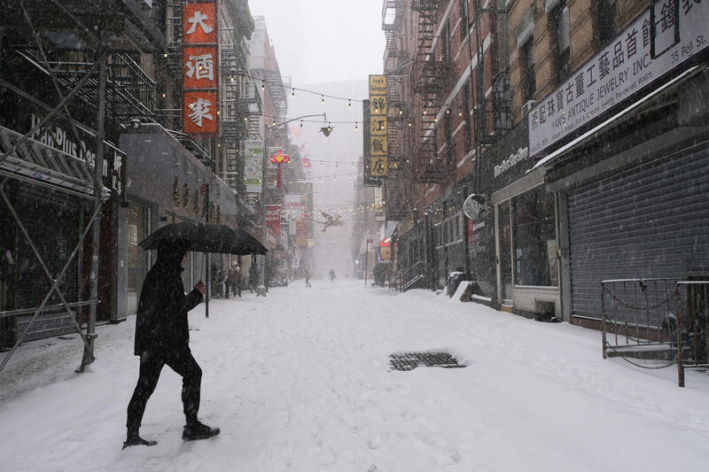 Winter Storm Slams Tri-State Area