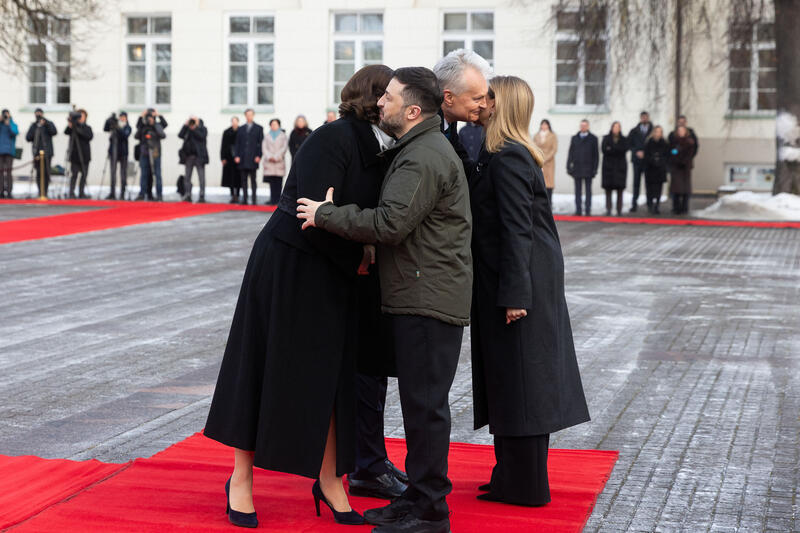 Zelenskyy visits Lithuania
