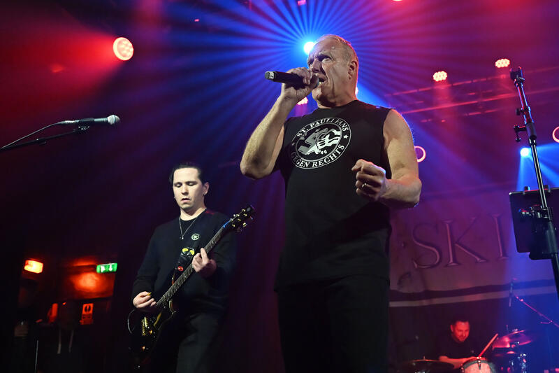 Skids performing at Electric Ballroom in London