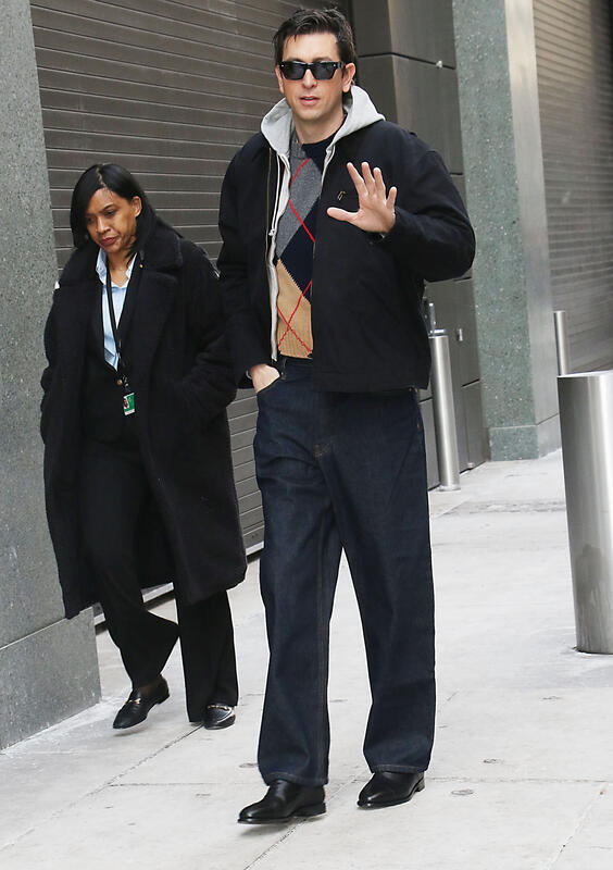 Nicholas Braun seen at Live with Kelly & Mark