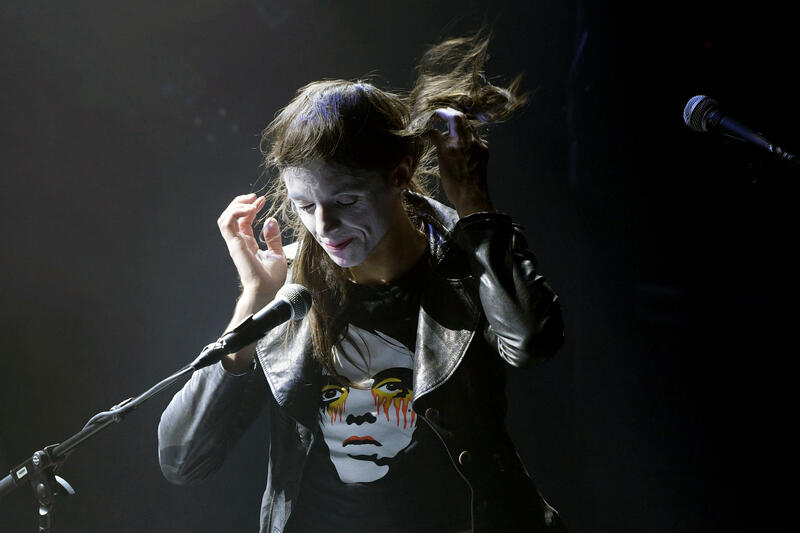 Lucio Corsi performing at Shepherd’s Bush Empire