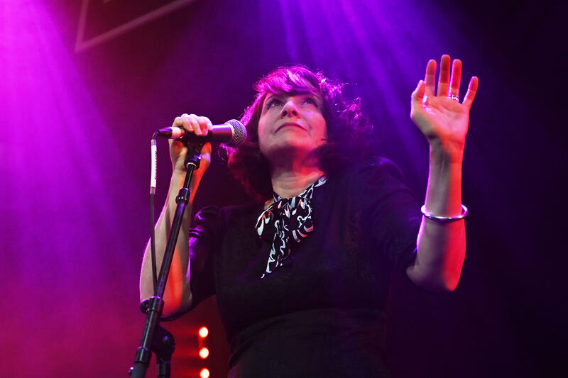 Melanie Pain performing at Hootananny in Brixton, London