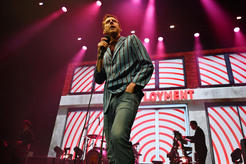 Kaiser Chiefs performing at Eventim Apollo in London