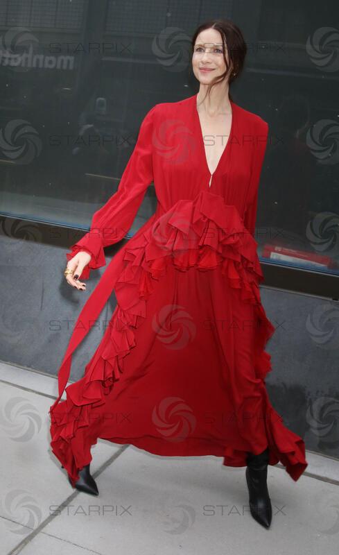 Caitriona Balfe seen at Live with Kelly & Mark